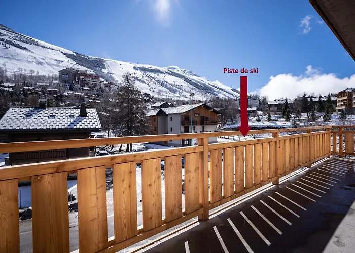 Les Myrtilles - Pied Des Pistes - 10 Personnes Апартаменты Ле дез Альп